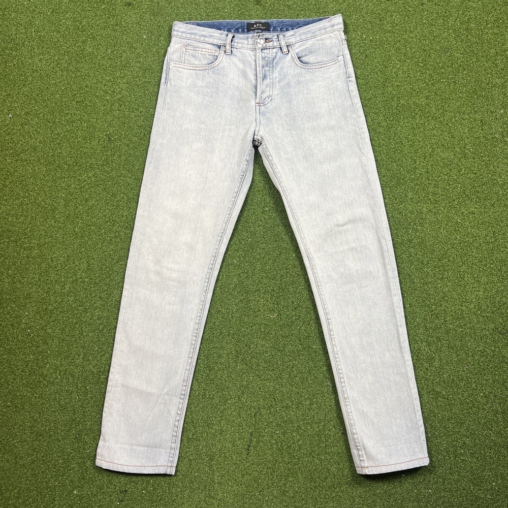 A.P.C. Denim Jeans Petit New Standard Size 28 Light Wash